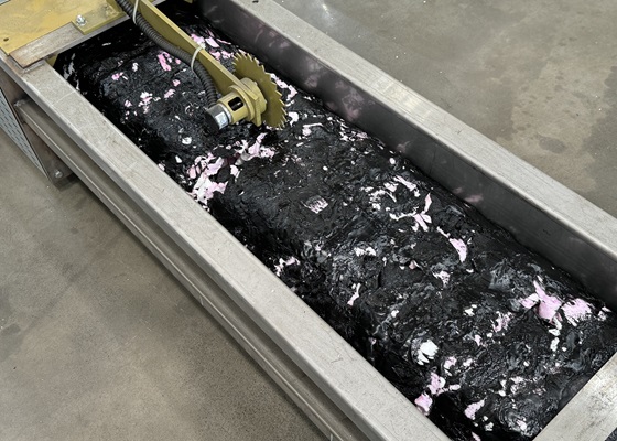 50-fach verdichtete EPP-Blöcke