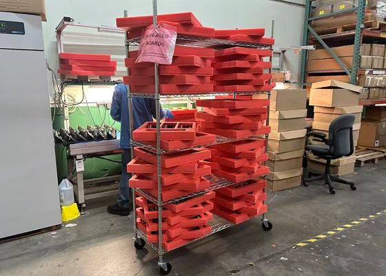 PE-Abfälle aus Elektronikverpackungen