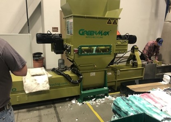 PE-Schaum Kompressor