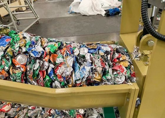 Aluminiumdosen-Recycling