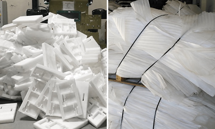 EPE-Verpackungsabfälle