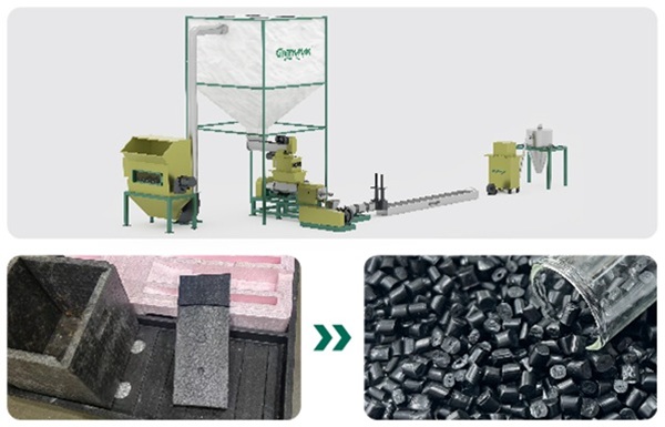 EPP-Schaum-Granulieranlage