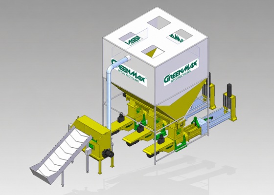 EPP-Verdichter Z-C200P in Silo-Ausführung