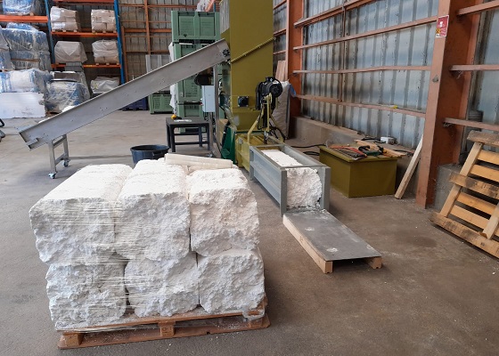 EPS-Schaum Recycling