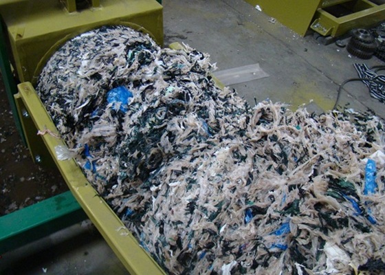 Folienrecycling-Entwässerung