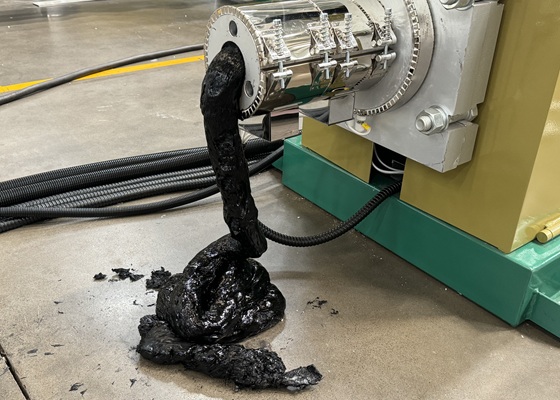 Gerade extrudierte EPP-Schmelzblock