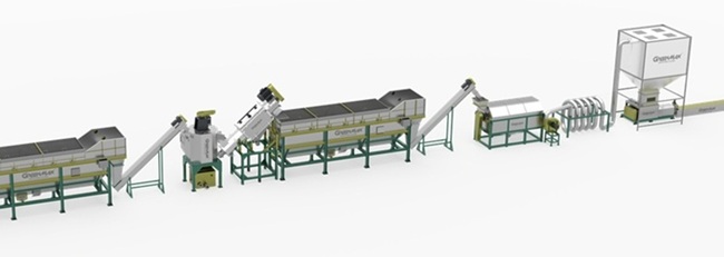 GreenMax EPS-Waschlinie