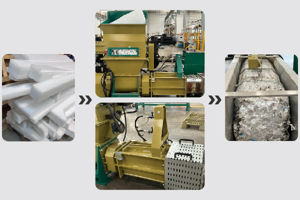 PE-Schaum Verdichter