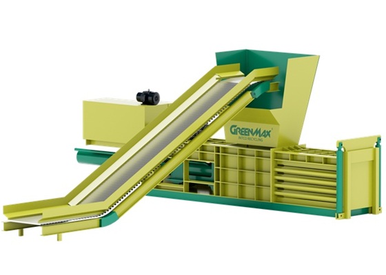 PET-Flaschen-Ballenpresse