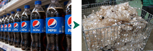 PET-Flaschenrecycling