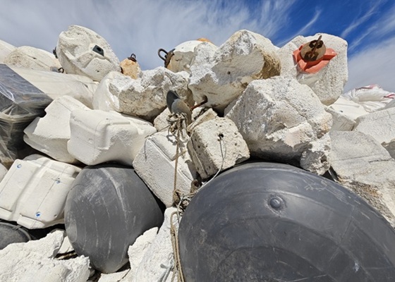 Recycling von EPS-Bojen