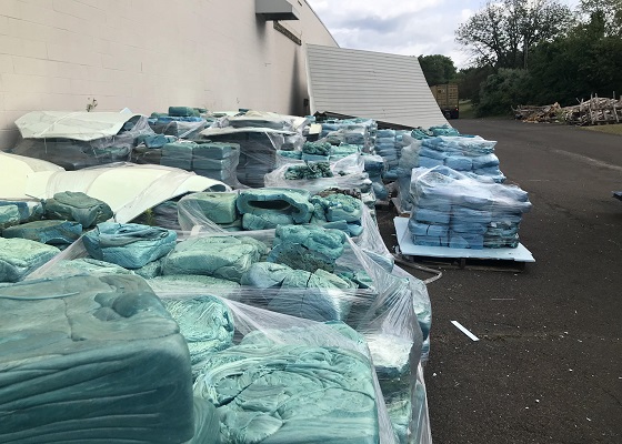 Recycling von Styropor und XPS