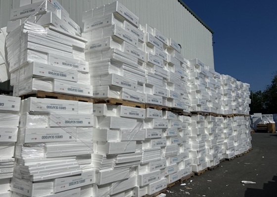 Schaumstoff-Fischboxen Recycling