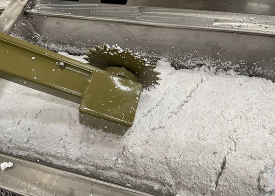 Schmelzkontrollvorrichtung der Anlage