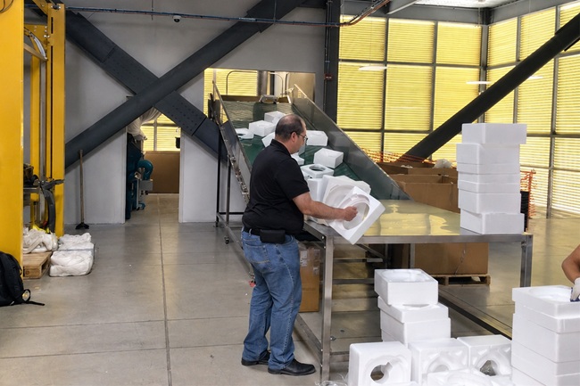 Sohnen recycelt Schaumstoffabfälle
