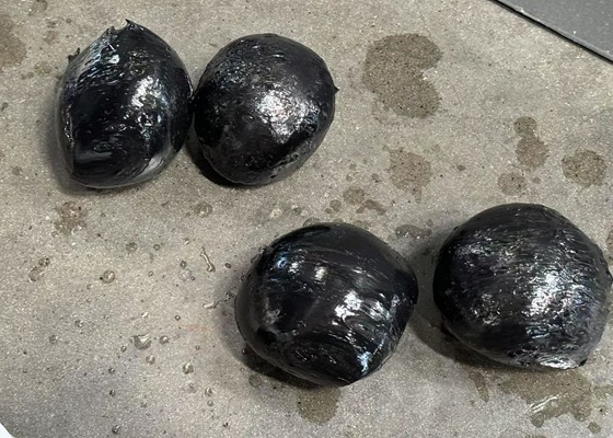 Verdichtete EPP-Schmelzkugeln