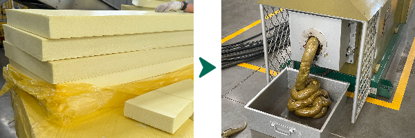 XPS-Schaumstoff-Recycling